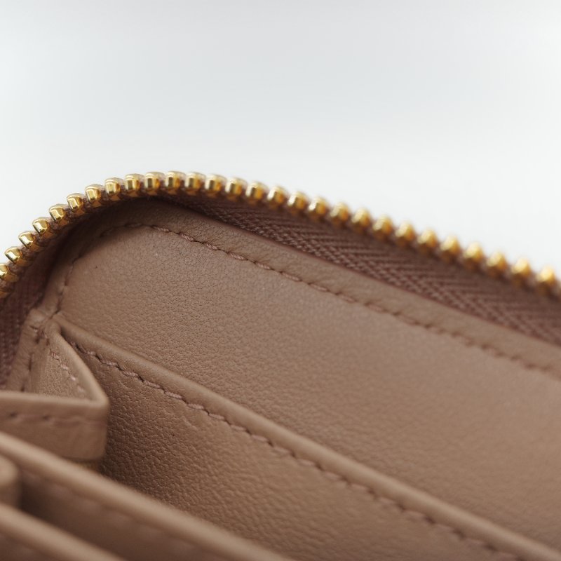 Dior 迪奧 玫瑰粉 牛皮 零錢包 錢包 卡包-17