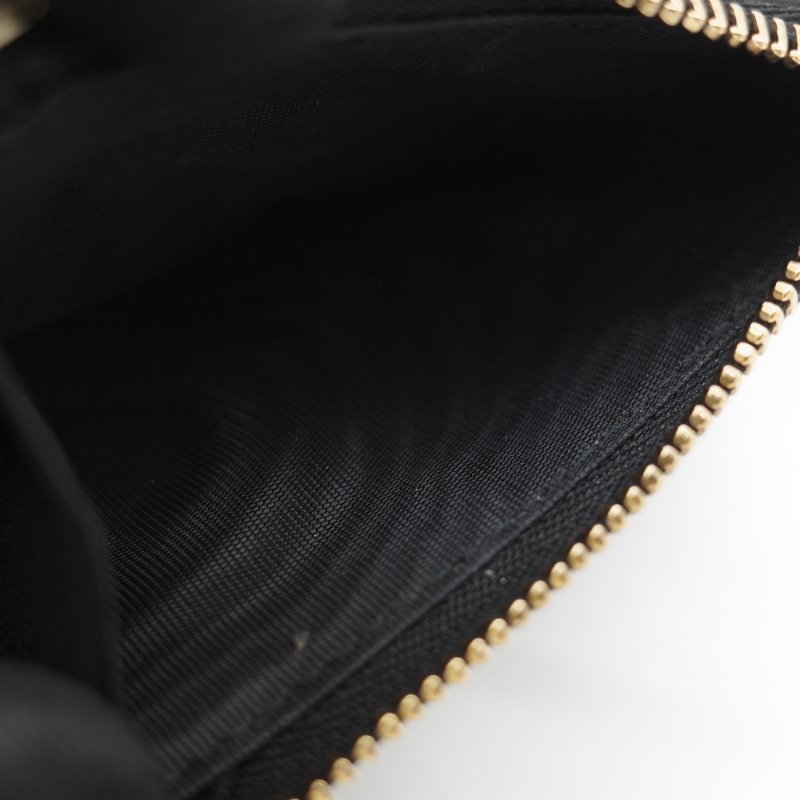 Dior 迪奧 黑色牛皮 CD 金 錢包 短夾 (鈔票位+卡位)-20