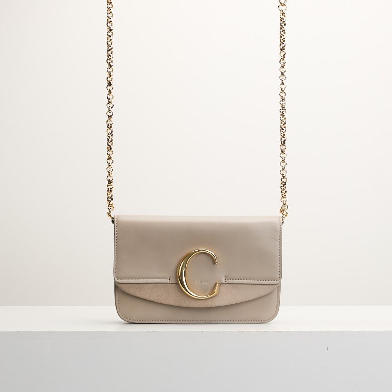 二手 Chloé C bag 鍊條包-0
