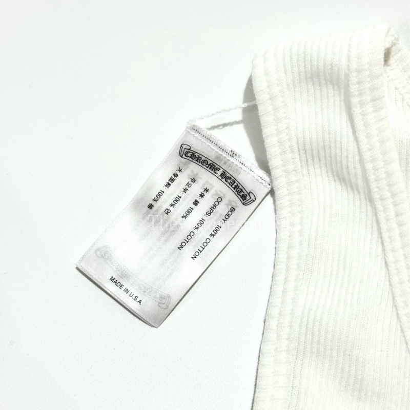 Chrome Hearts 🤍Middle Finger Graphic Tank Top-4