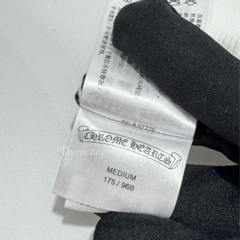 Chrome Hearts 🤍Middle Finger Graphic Tank Top-5