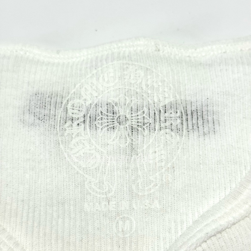 Chrome Hearts 🤍Middle Finger Graphic Tank Top-9