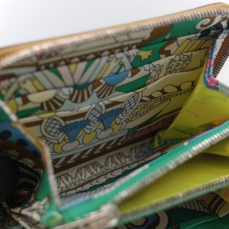 (母親節特惠♥️全網最低)Hermès 愛馬仕 芝麻色 Epsom 牛皮 絲巾內裡 短夾 拉鍊 錢包 卡包 Z 刻-13