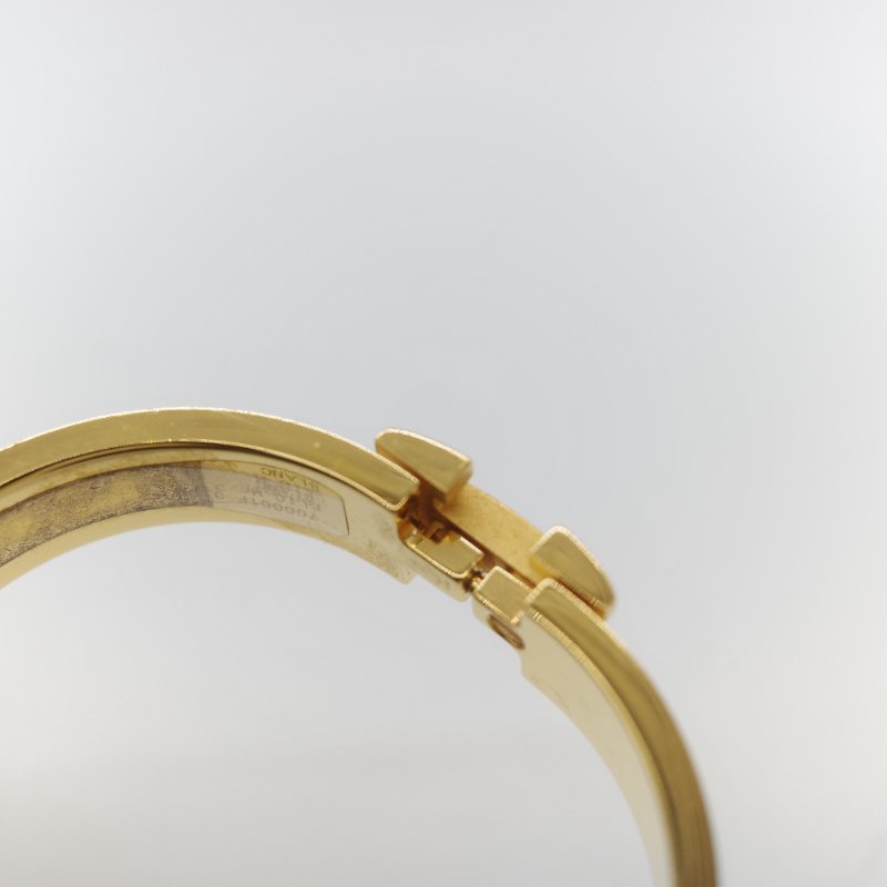 （母親節特惠♥️全網最低）Hermès 愛馬仕 金色 白色 手鐲-10