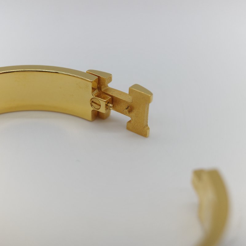 （母親節特惠♥️全網最低）Hermès 愛馬仕 金色 白色 手鐲-13