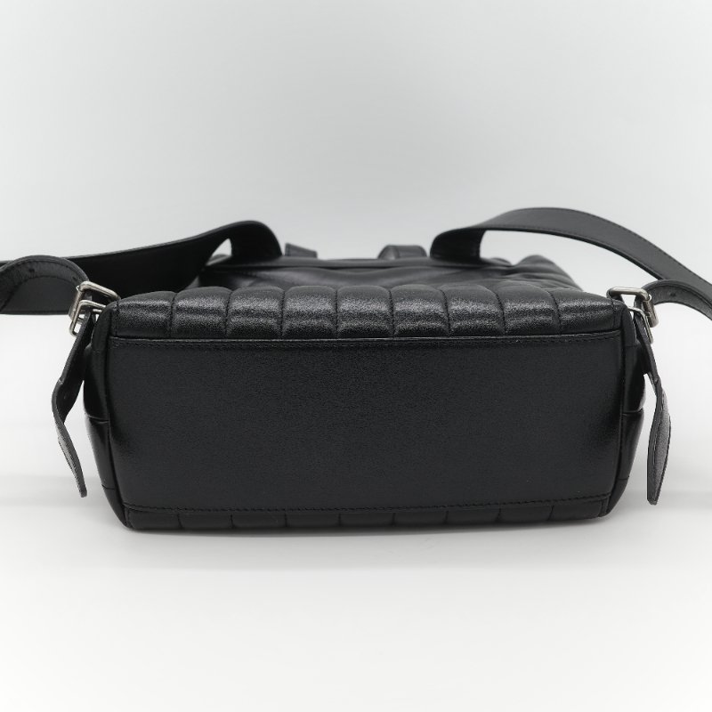 Saint Laurent 聖羅蘭 V 紋 牛皮 雙肩包 後背包-7