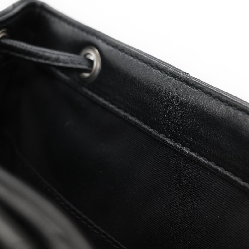 Saint Laurent 聖羅蘭 V 紋 牛皮 雙肩包 後背包-27