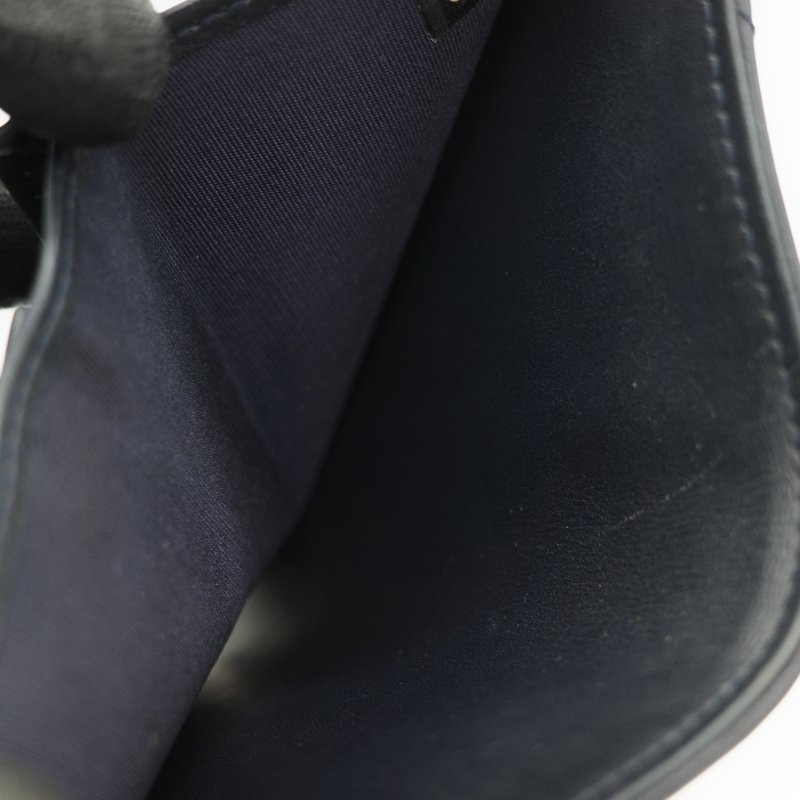 Chanel 香奈兒 Boy 黑色荔枝皮 短夾 （鈔票位+卡位）-21