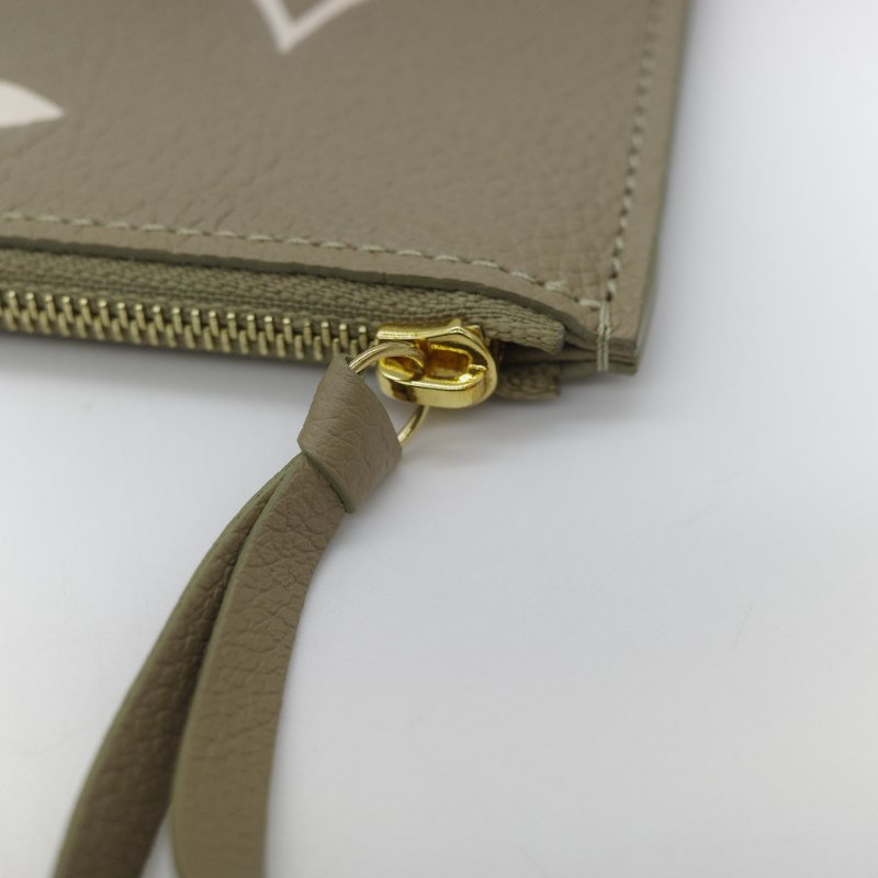 Louis Vuitton 路易威登 三合一 卡其綠 牛皮 花紋 鏈條錢包 斜挎包 單肩包-29