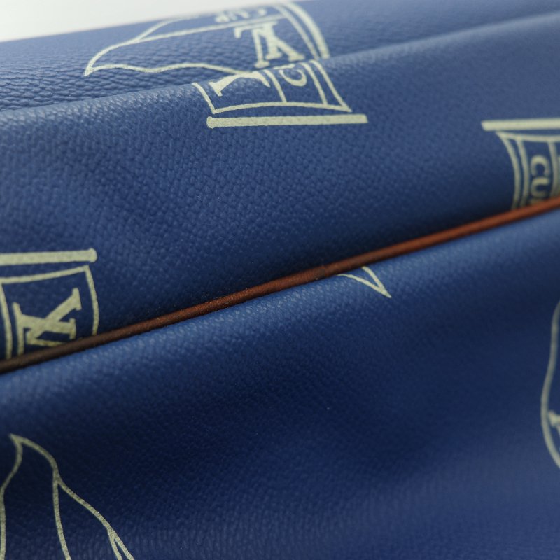 Louis Vuitton 路易威登 藍色 帆船印花 相機包 斜挎包-11