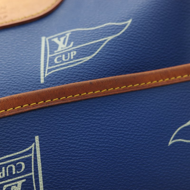 Louis Vuitton 路易威登 藍色 帆船印花 相機包 斜挎包-15