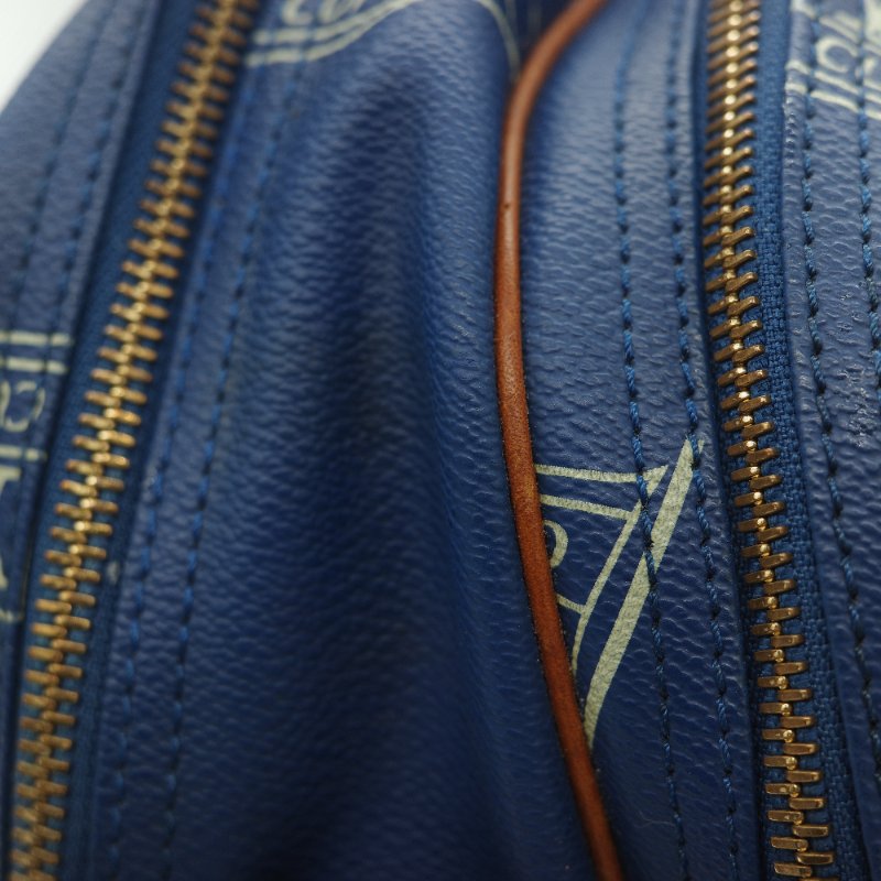 Louis Vuitton 路易威登 藍色 帆船印花 相機包 斜挎包-21