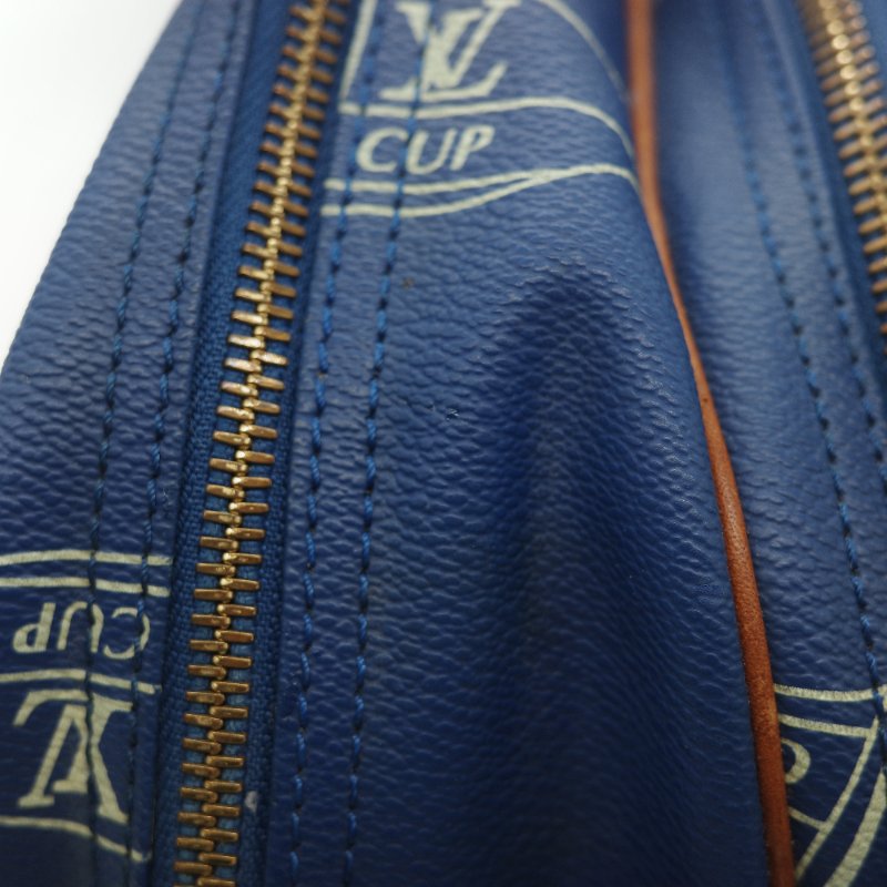 Louis Vuitton 路易威登 藍色 帆船印花 相機包 斜挎包-27