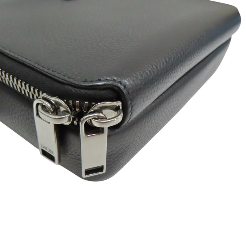 黑色 牛皮 CD I Con 肩背包【Dior 迪奧】 2ESBC119-10