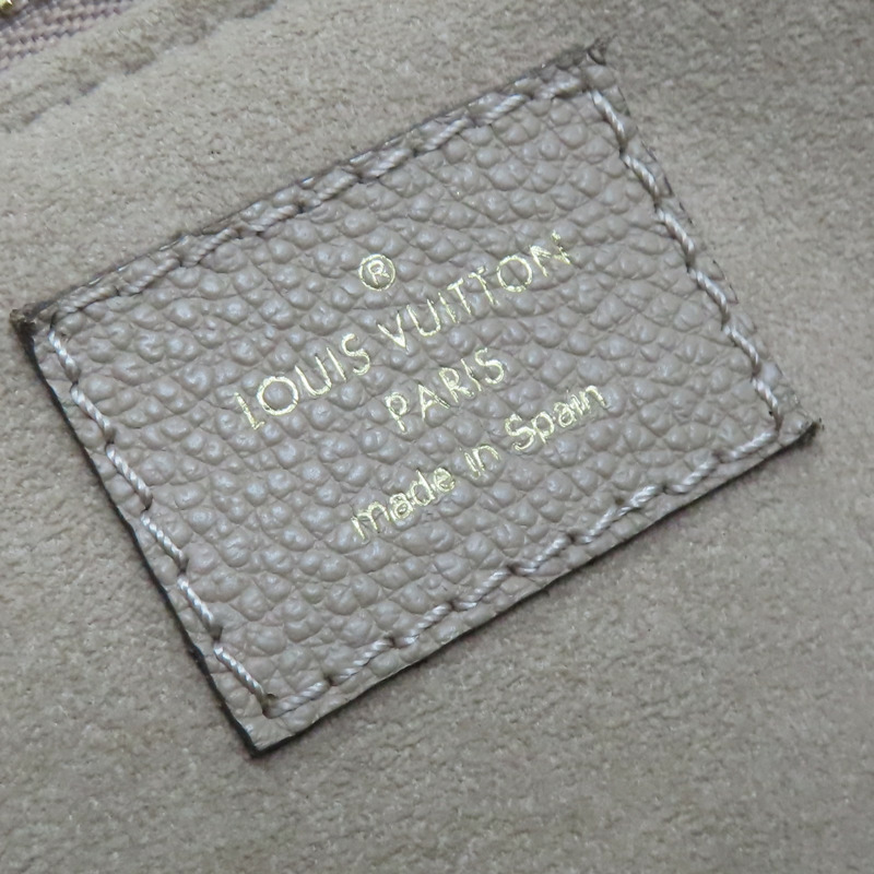 灰色 原花 牛皮 壓紋 Petit Palais 兩用包【LOUIS VUITTON LV 路易威登】 M58914-6