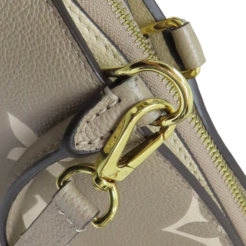 灰色 原花 牛皮 壓紋 Petit Palais 兩用包【LOUIS VUITTON LV 路易威登】 M58914-7