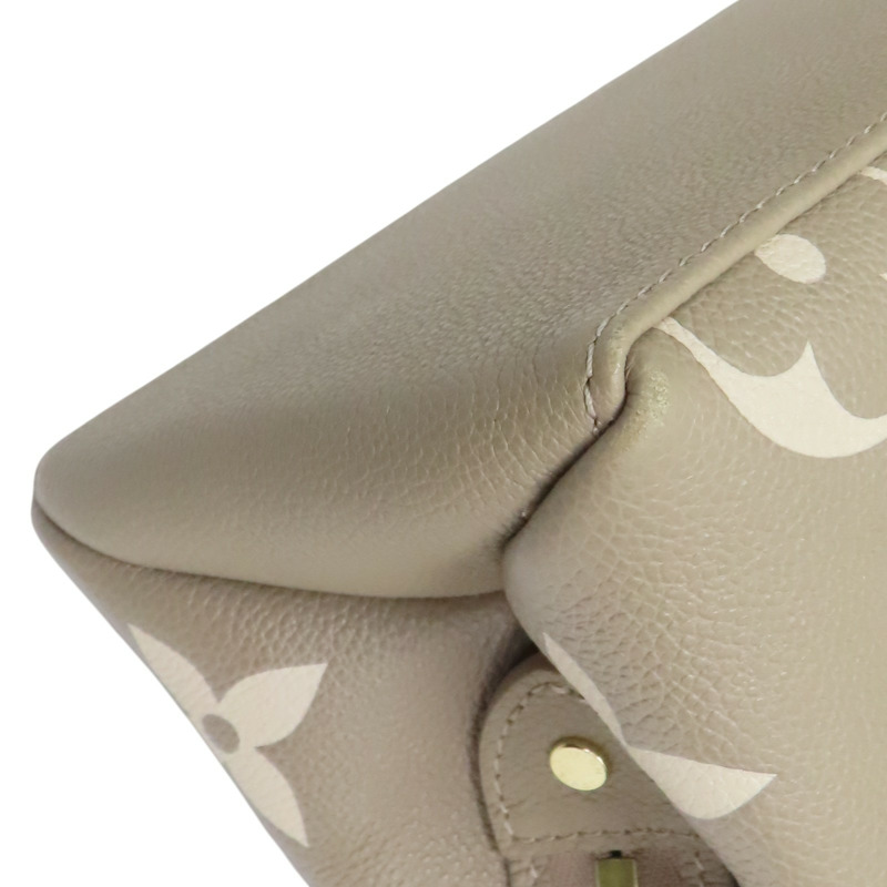 灰色 原花 牛皮 壓紋 Petit Palais 兩用包【LOUIS VUITTON LV 路易威登】 M58914-11