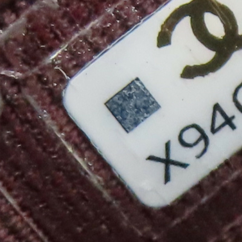 黑色 菱格紋 荔枝牛皮 三折短夾 銀釦【CHANEL 香奈兒】 AP0231-7