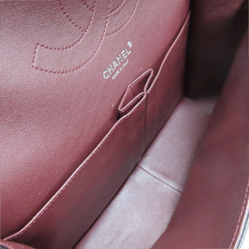 黑色 荔枝紋 牛皮 COCO Jumbo 30 銀釦 肩背包【CHANEL 香奈兒】 A58600-2