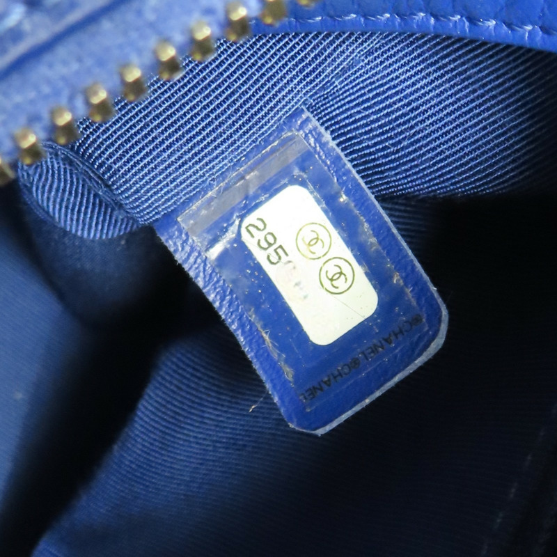 藍色 牛皮 Gabrielle Hobo 流浪包 肩背包【CHANEL 香奈兒】 AS0865-5