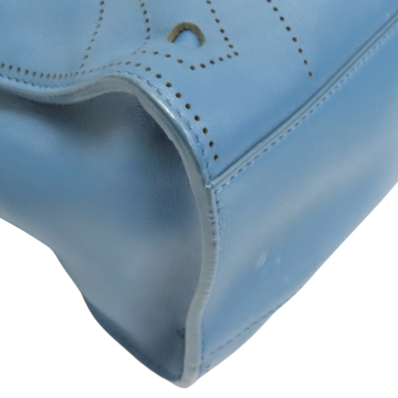 藍色 牛皮 Blackout City 兩用包【BALENCIAGA 巴黎世家】 443516-9