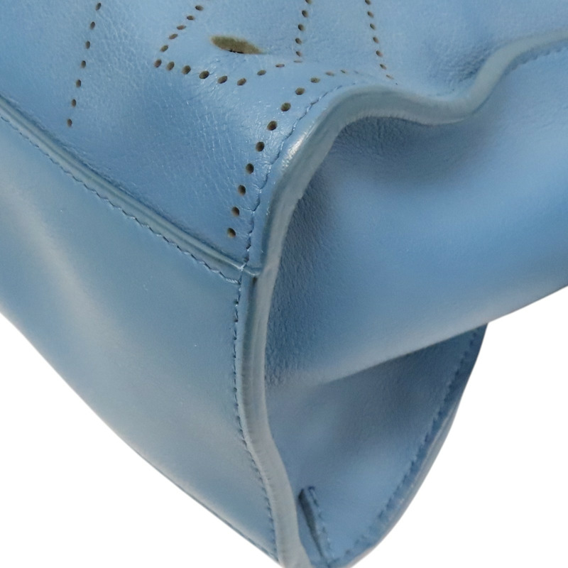 藍色 牛皮 Blackout City 兩用包【BALENCIAGA 巴黎世家】 443516-10