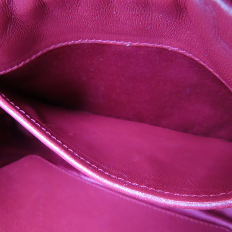 紅色 Matelasse 羊皮 肩背包【MIU MIU 繆繆】-3