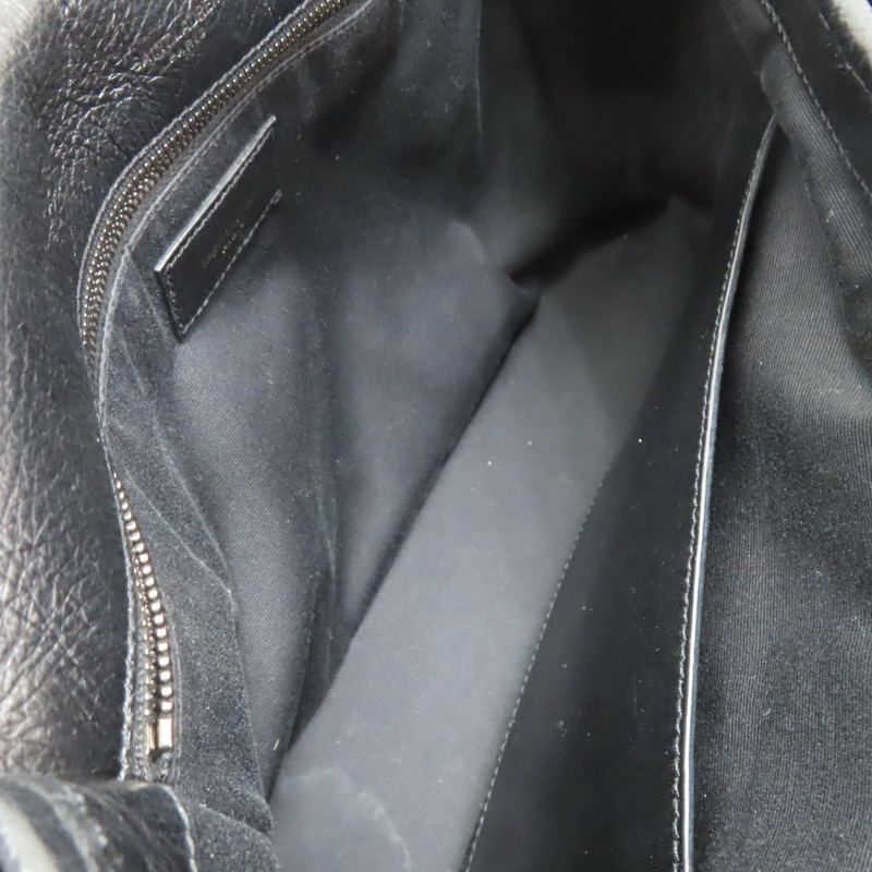 黑色 牛皮 NIKI 郵差包 肩背包【SAINT LAURENT YSL 聖羅蘭】 498883-2