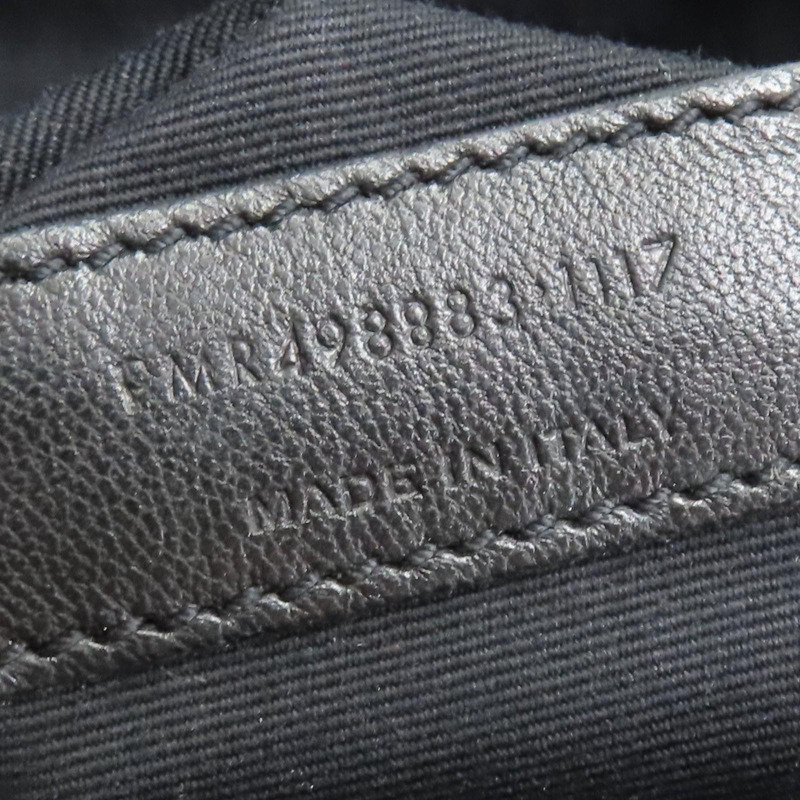 黑色 牛皮 NIKI 郵差包 肩背包【SAINT LAURENT YSL 聖羅蘭】 498883-8