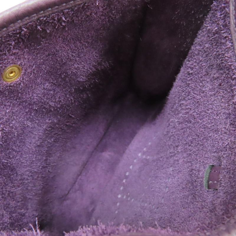 葡萄紫色 Togo牛皮 Mini Evelyne 肩背包 K刻 金釦【HERMES 愛馬仕】 H069426CC-2