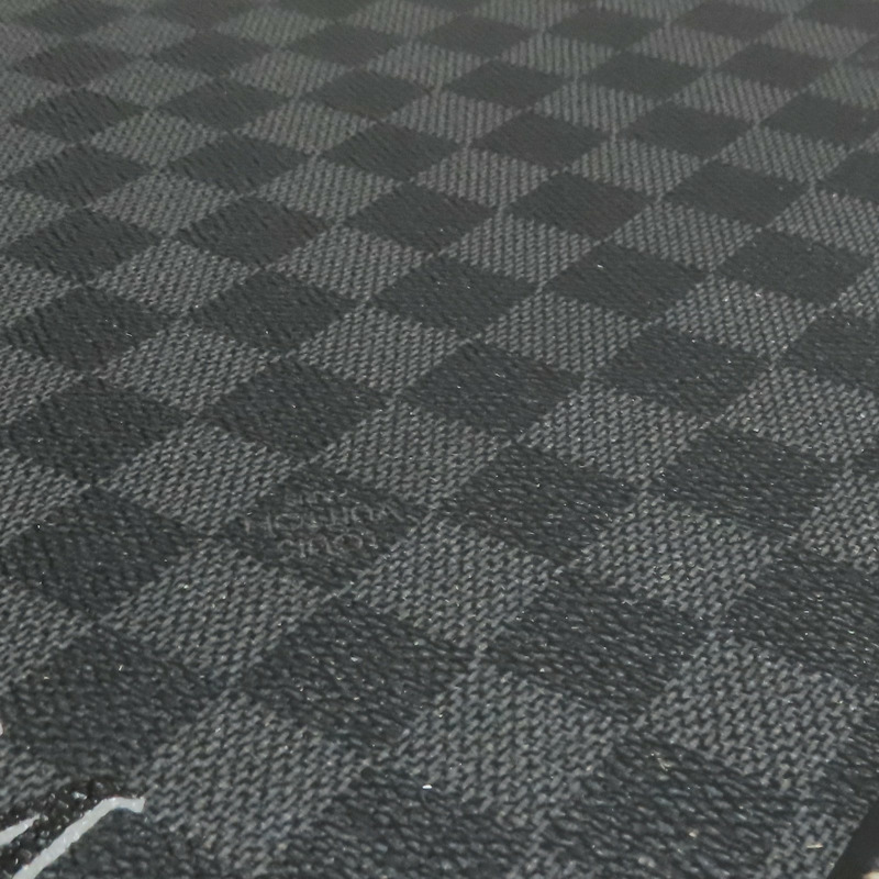 黑色 棋盤格 PVC塗層帆布 Bisten 50 手提 行李箱【LOUIS VUITTON LV 路易威登】 N21366-17