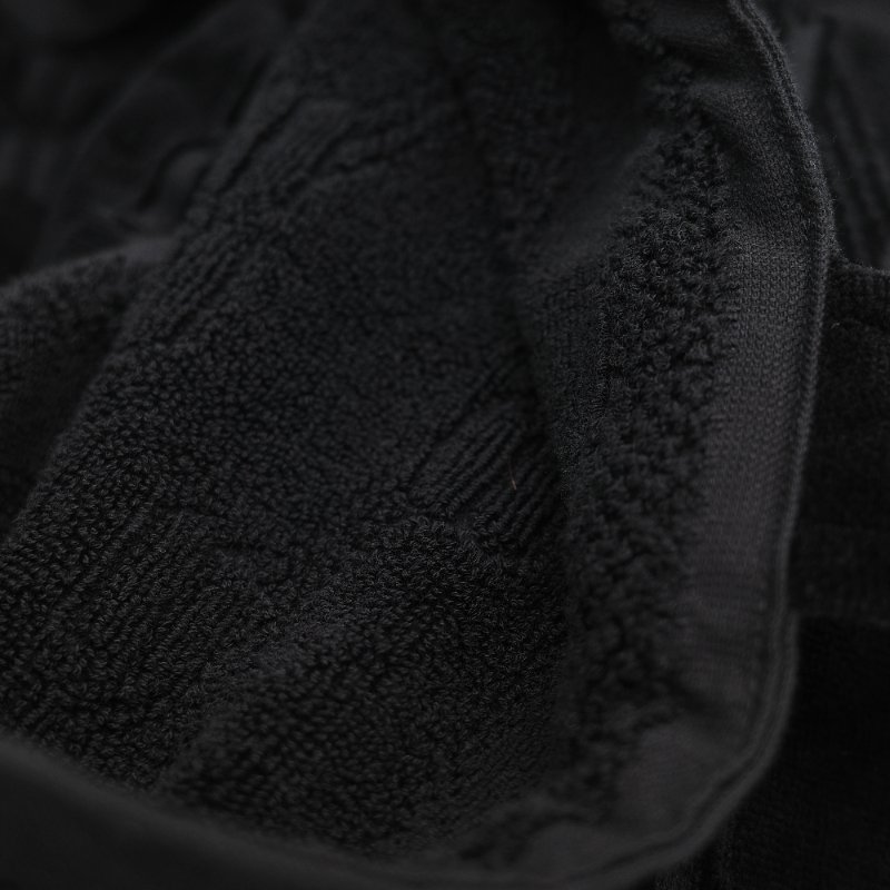 Balenciaga 巴黎世家 黑色滿版 毛巾收納 托特包-8