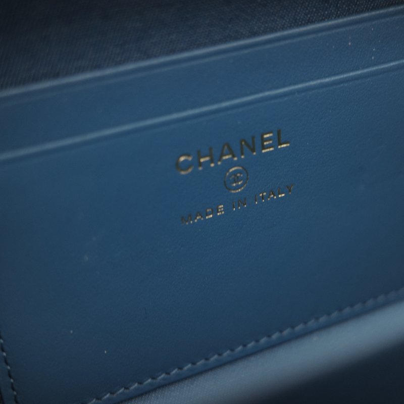 Chanel 香奈兒 牛仔布 金球(調節長短)相機包 斜挎包-19