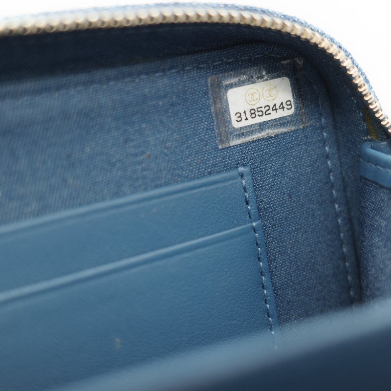 Chanel 香奈兒 牛仔布 金球(調節長短)相機包 斜挎包-22