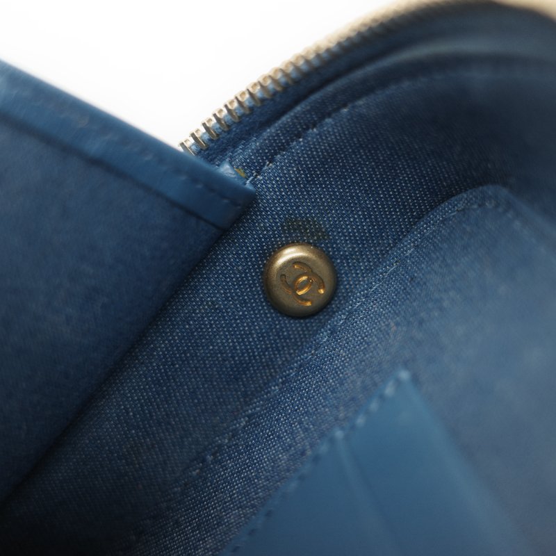 Chanel 香奈兒 牛仔布 金球(調節長短)相機包 斜挎包-23