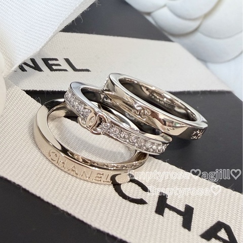 Chanel 3合1戒指 全新⭐️漂亮到買不到香奈兒飾品