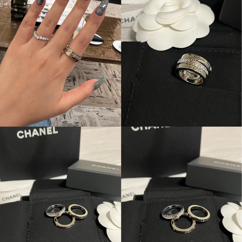 Chanel 3合1戒指 全新⭐️必須擁有的香奈兒飾品-5