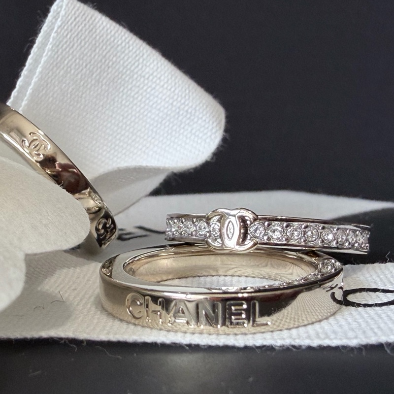 Chanel 3合1戒指 全新⭐️必須擁有的香奈兒飾品-8