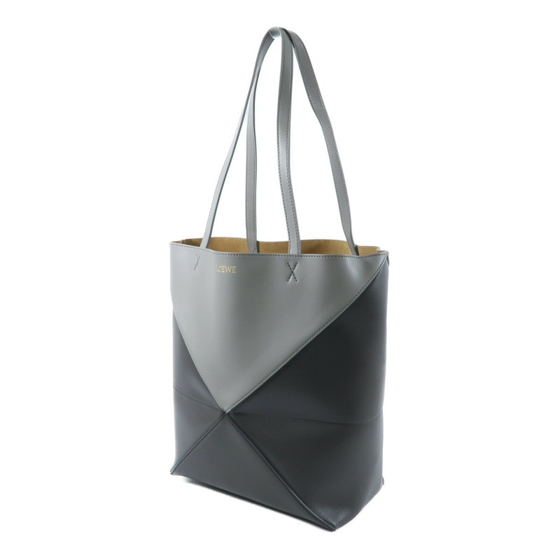 LOEWE 牛皮皮革Medium Puzzle Fold肩背袋-2