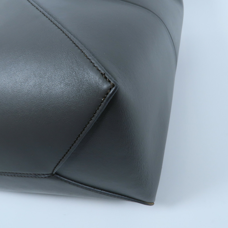 LOEWE 牛皮皮革Medium Puzzle Fold肩背袋-12