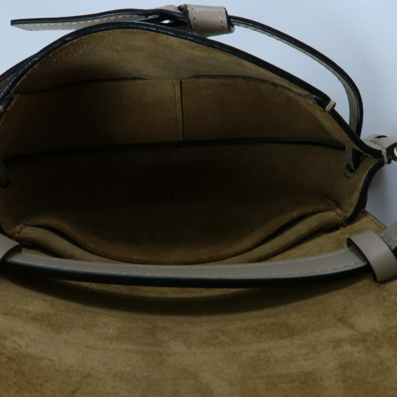 LOEWE 牛皮皮革Mini Gate肩背袋-4