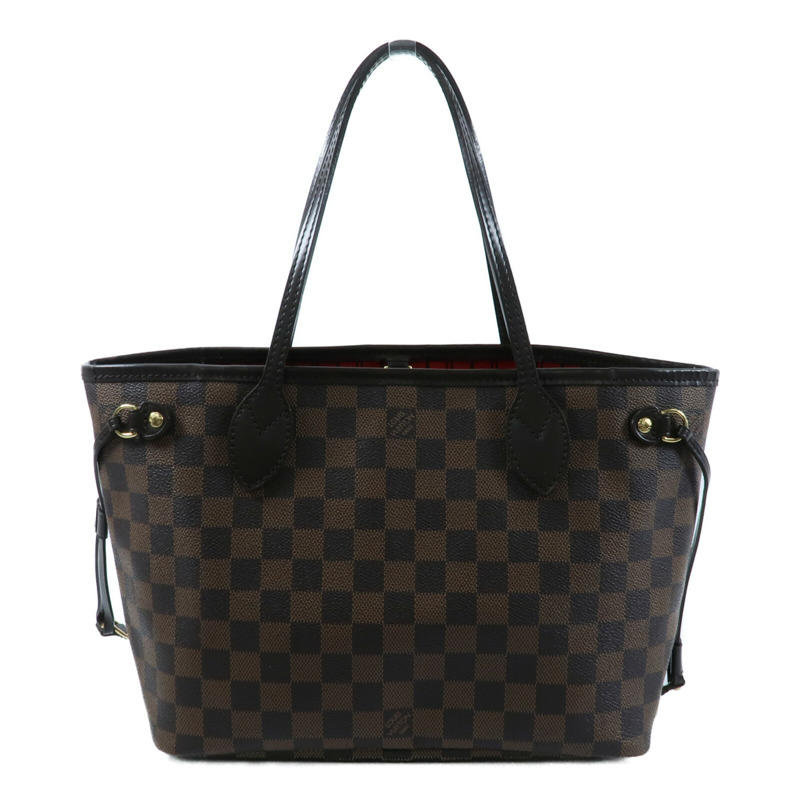 LOUIS VUITTON Damier Neverfull PM手挽袋-1
