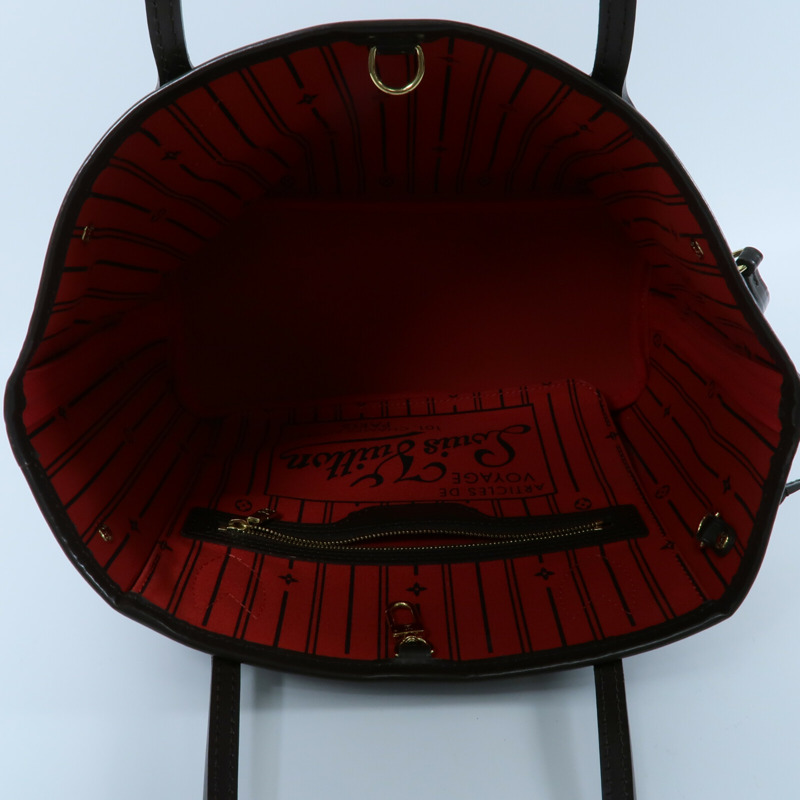 LOUIS VUITTON Damier Neverfull PM手挽袋-4