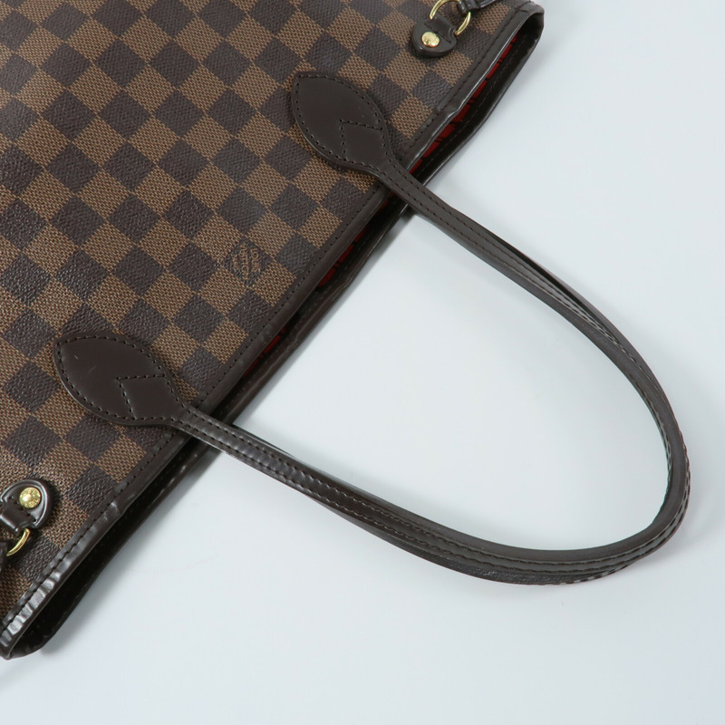 LOUIS VUITTON Damier Neverfull PM手挽袋-7