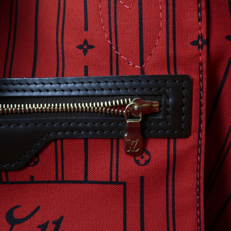 LOUIS VUITTON Damier Neverfull PM手挽袋-8