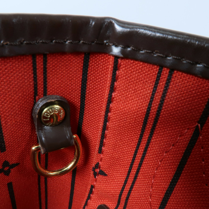 LOUIS VUITTON Damier Neverfull PM手挽袋-10