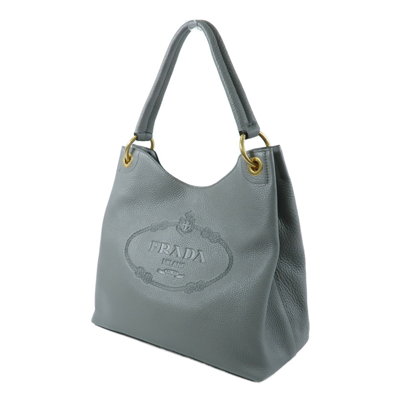 PRADA 牛皮皮革Vitello Phenix肩背袋-2