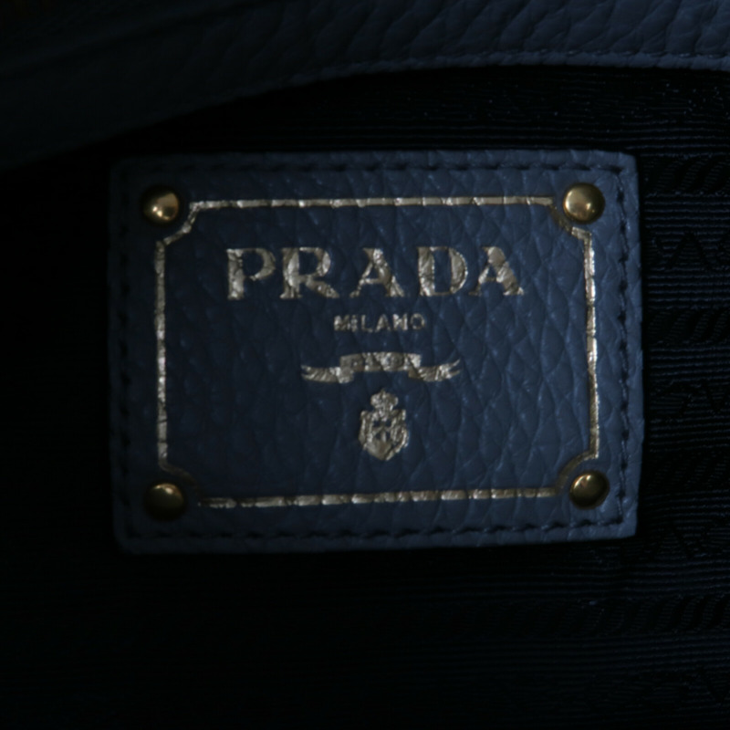 PRADA 牛皮皮革Vitello Phenix肩背袋-6