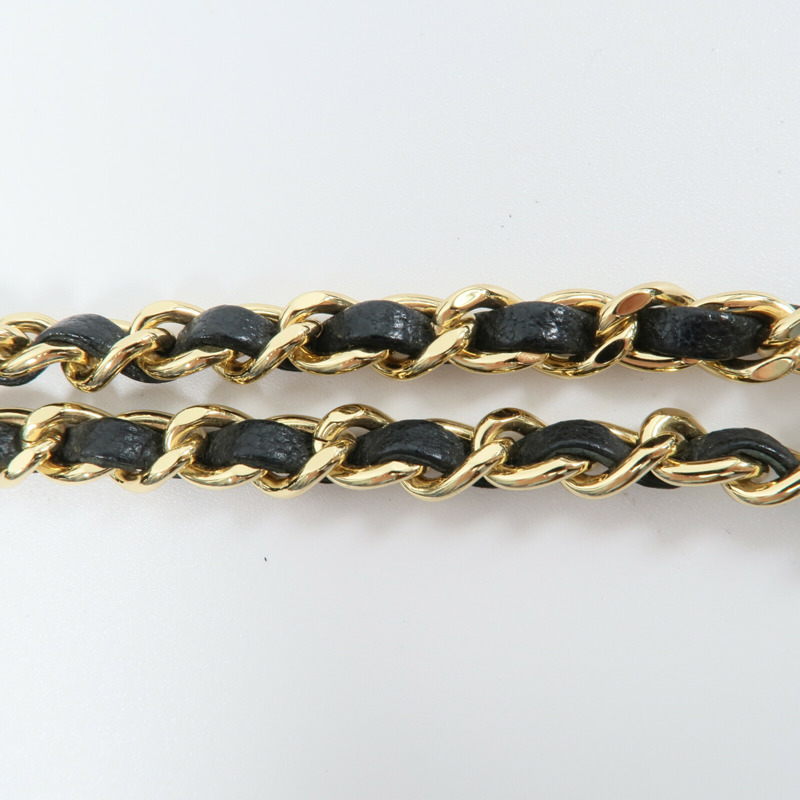 CHANEL 牛皮皮革Mademoiselle Vintage Tote鏈帶肩背袋-9