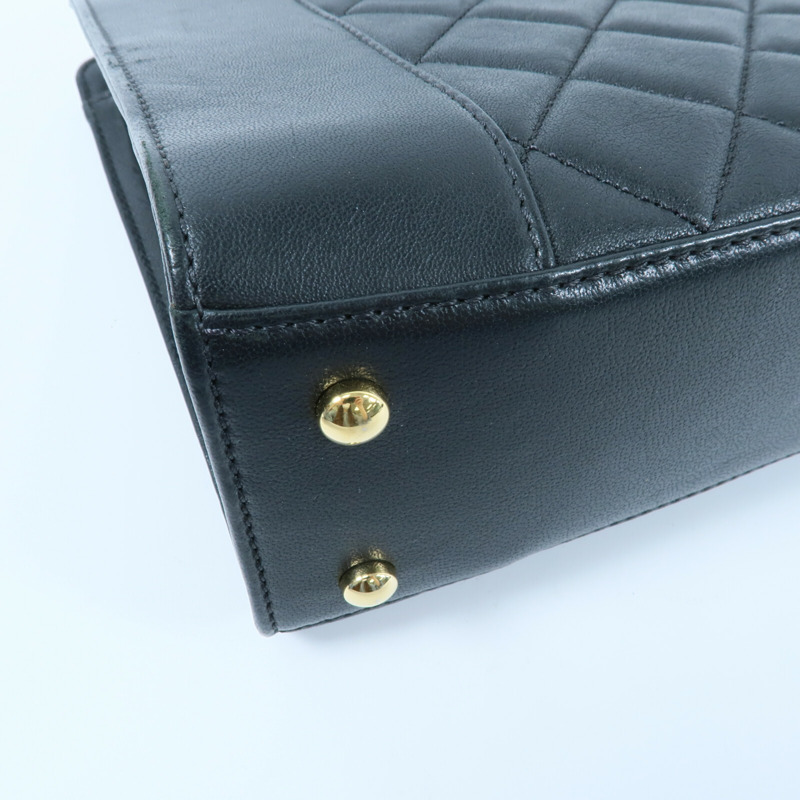 CHANEL 牛皮皮革Mademoiselle Vintage Tote鏈帶肩背袋-10